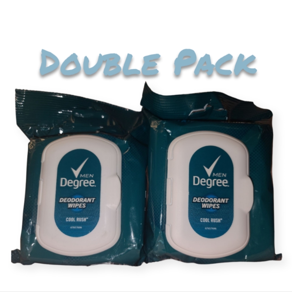 Deodorant wipes (2Pack) 50 wipes